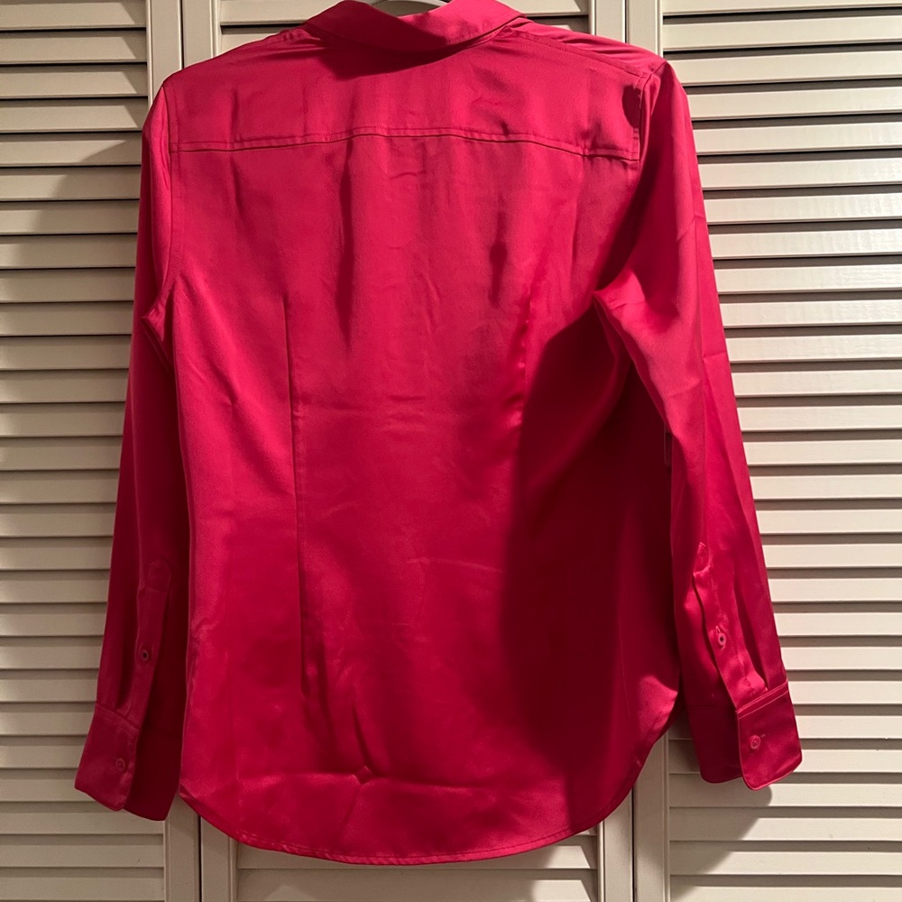 NEW J.Crew Pink Button Up - Picture 4 of 10